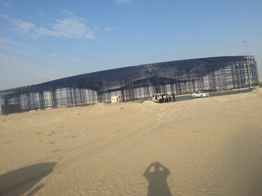 麻城大型场馆网架工程